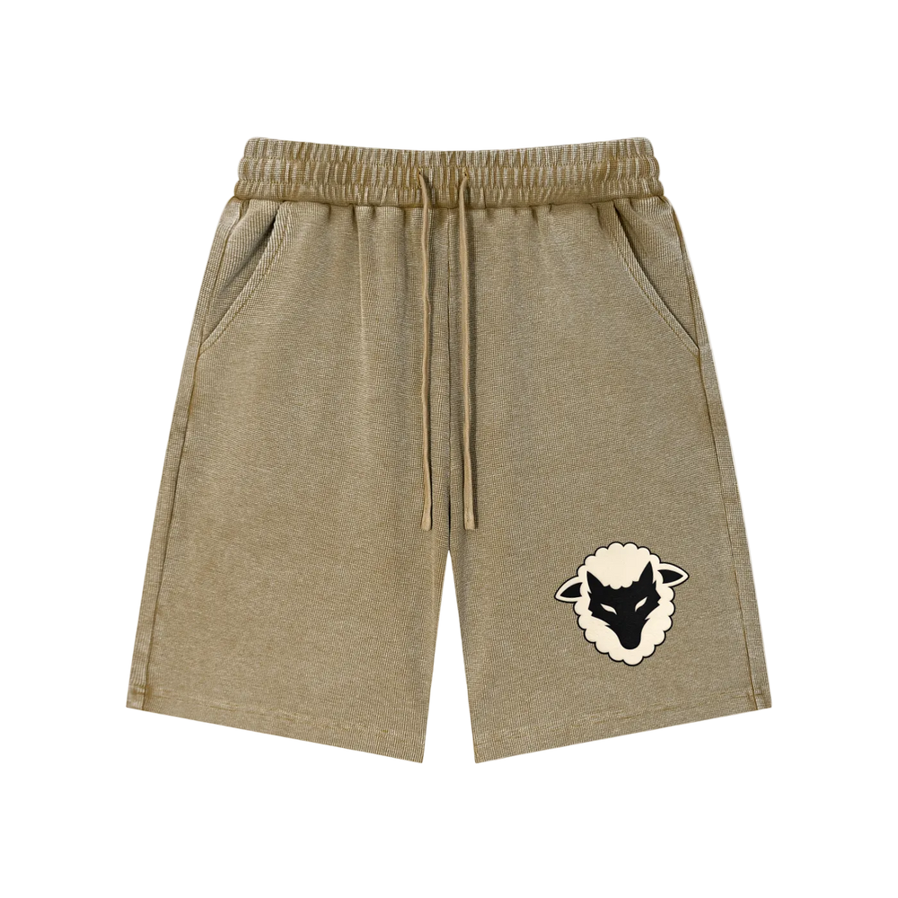 The Wolf Waffle Knit Shorts